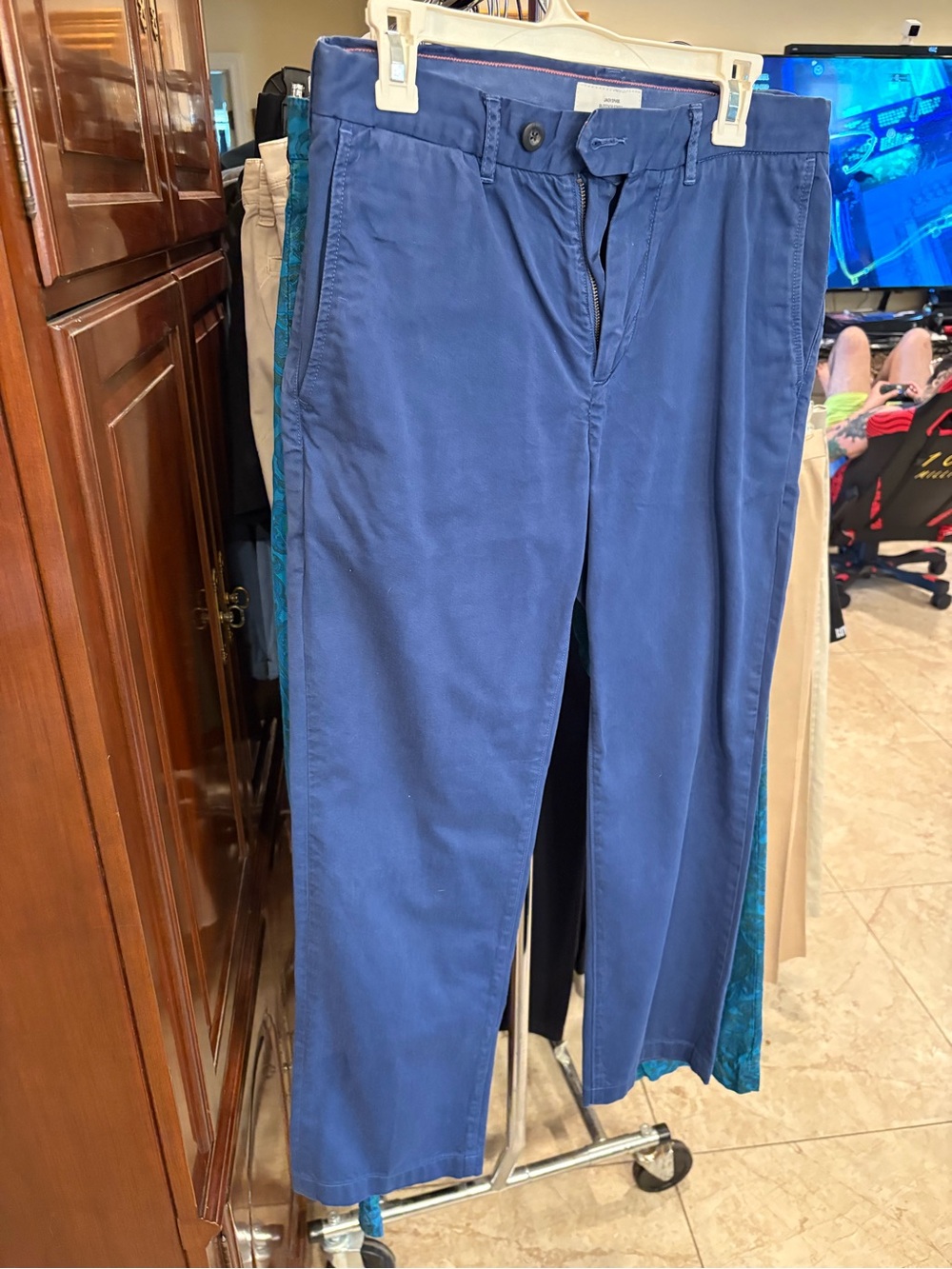 Jack Spade 30 x 28 Bleecker Street Mens Pants - Blue